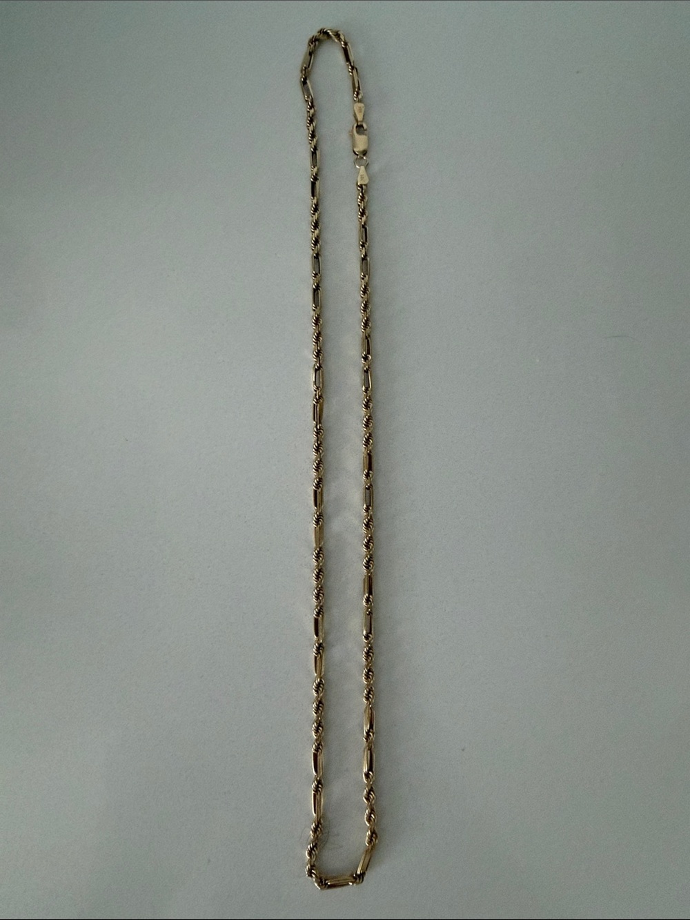 Classic 14k Gold-Tone Figarope Link Necklace - Women Jewelry
